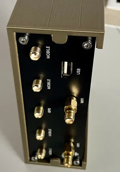 Supporto Per Teltonika RUT200, RUT241, RUT240, TRB245, TRB255, Robusto, Sistema A Click, Montaggio Per Camper