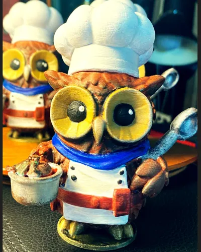 The Cook - Owls & Dragons by Triple G Workshop MakerWorld: Download ...