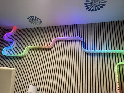 Modular LED Shelf for Wall / Decoration / Skadis - Free 3D Print Model ...