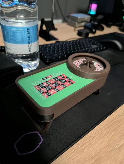 Pink Roulette Maker Mini Roulette - Free 3D Print Model - MakerWorld