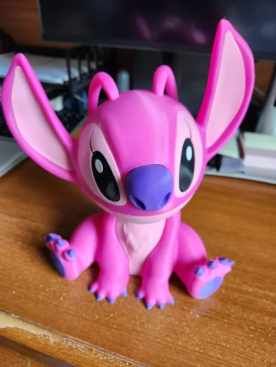 Angel (Stitch) NO AMS - Free 3D Print Model - MakerWorld