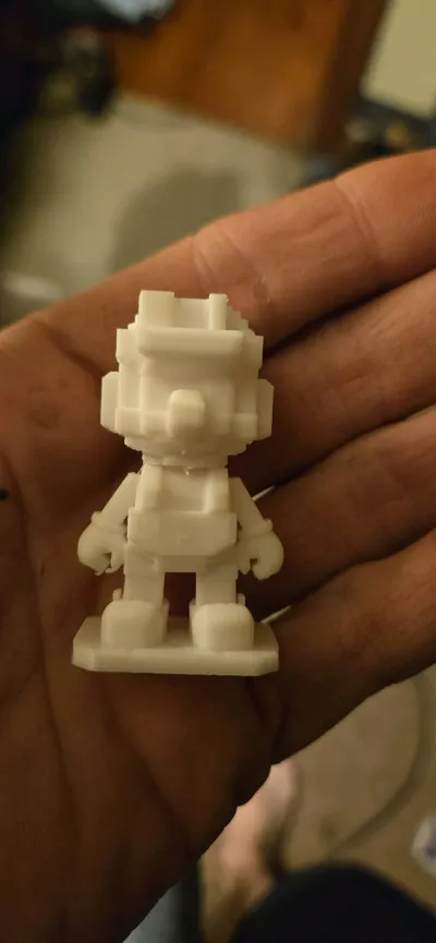 [Minecraft] Pixelated Figure Print-in-Place - Free 3D Print Model ...