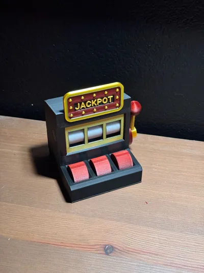 Mini Fidget Slot Machine by Layer Works MakerWorld: Download Free 3D Models