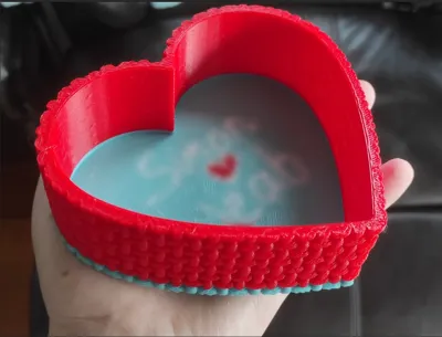 Heart bowl by trixs3D - MakerWorld