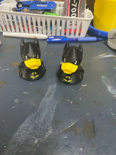 The Dark Quack (Batman Duck) by Sergei MakerWorld: Download Free 3D Models