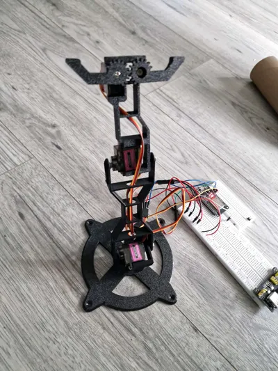 Servo Mini Arm - Free 3D Print Model - MakerWorld