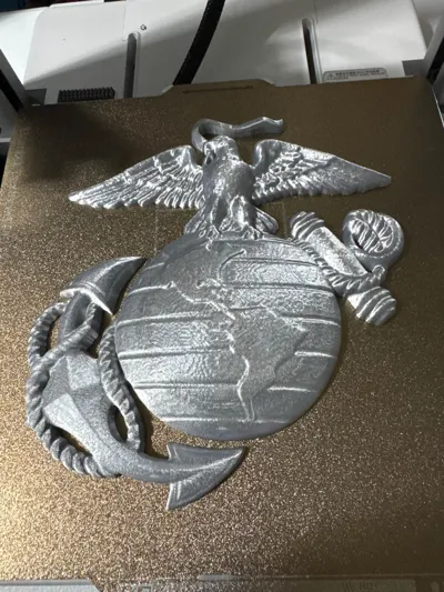 Marines USMC EGA V2 Sculpture - Free 3D Print Model - MakerWorld