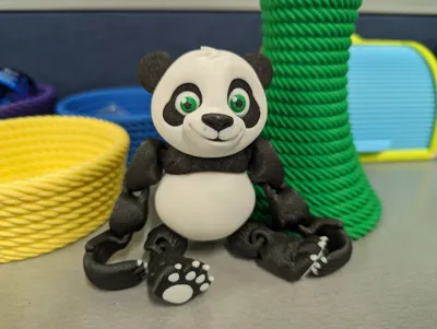 Flexi Factory and Bambu Lab Collaborative: Panda Bear and