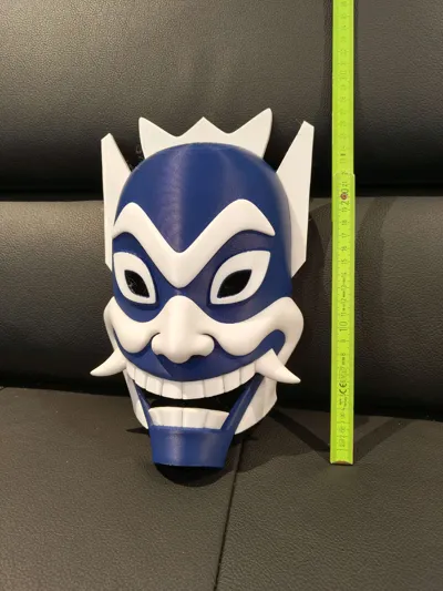 Blue Spirit Mask - Avatar The Last Airbender by 3DMN - MakerWorld