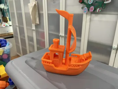 Pirate Ship Benchy (No Supports) by MeasureOnce MakerWorld: Download ...
