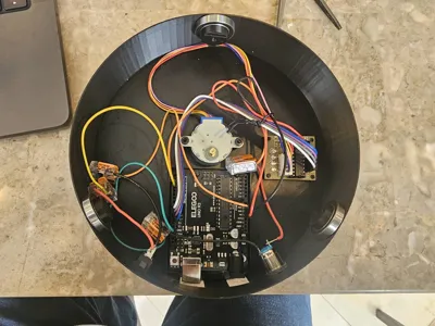 Rotating Display Table with Arduino Control by AlexandrSorokin ...