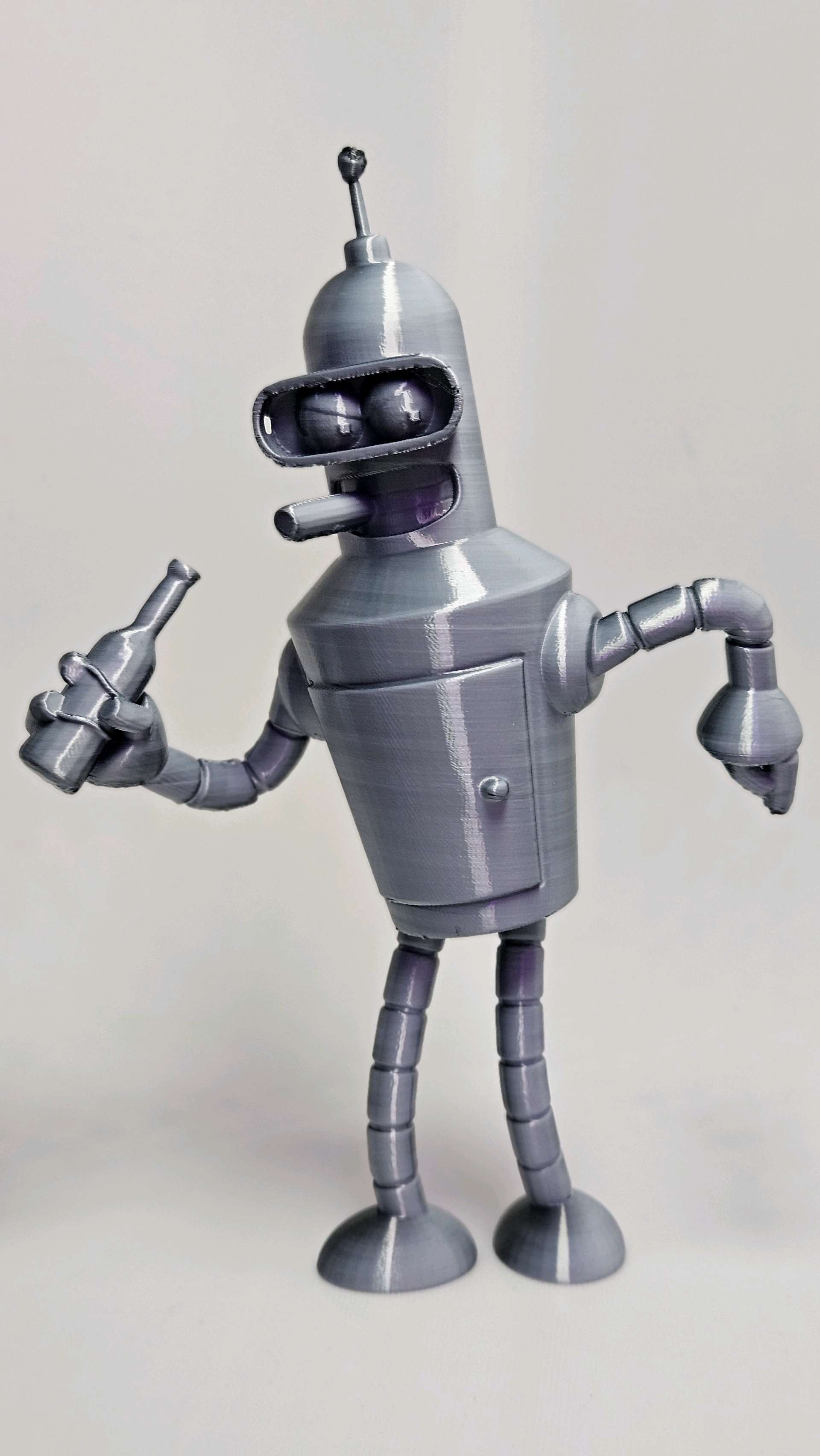 Figurine Collection Futurama Bender Or 16 Cm Pvc Neuf Livraison