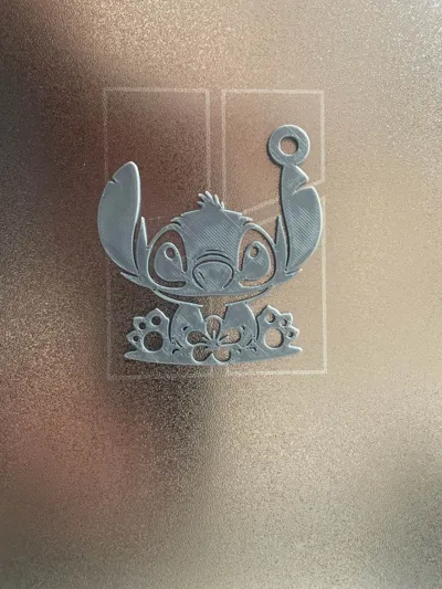 Keychain - Stitch - Free 3D Print Model - MakerWorld