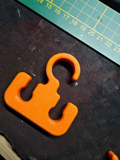 Simple Rope Hook Simple rope hook by Dava MakerWorld: Download Free 3D Models