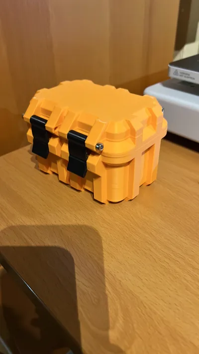 Tiny Rugged Box/Case (NO SCREWS) Remixed by Markus710 MakerWorld ...