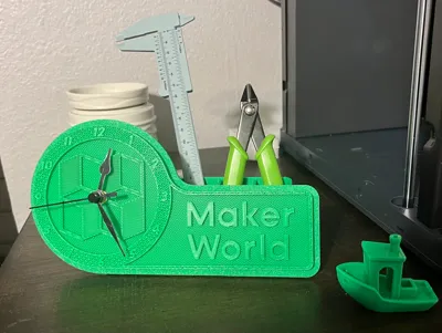Clock Components 011 - Maker World Clock - Free 3D Print Model - MakerWorld