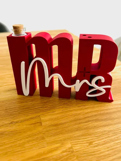 Mr & Mrs - Free 3D Print Model - MakerWorld