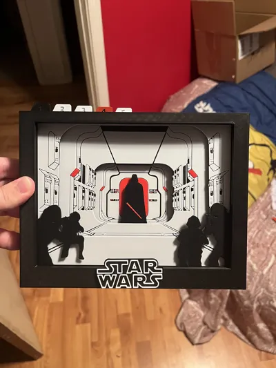Shadow Box by The Crafty Maker MakerWorld: Download Free 3D Models
