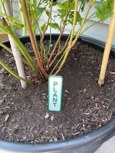 Plant Label Customizable - Free 3D Print Model - MakerWorld