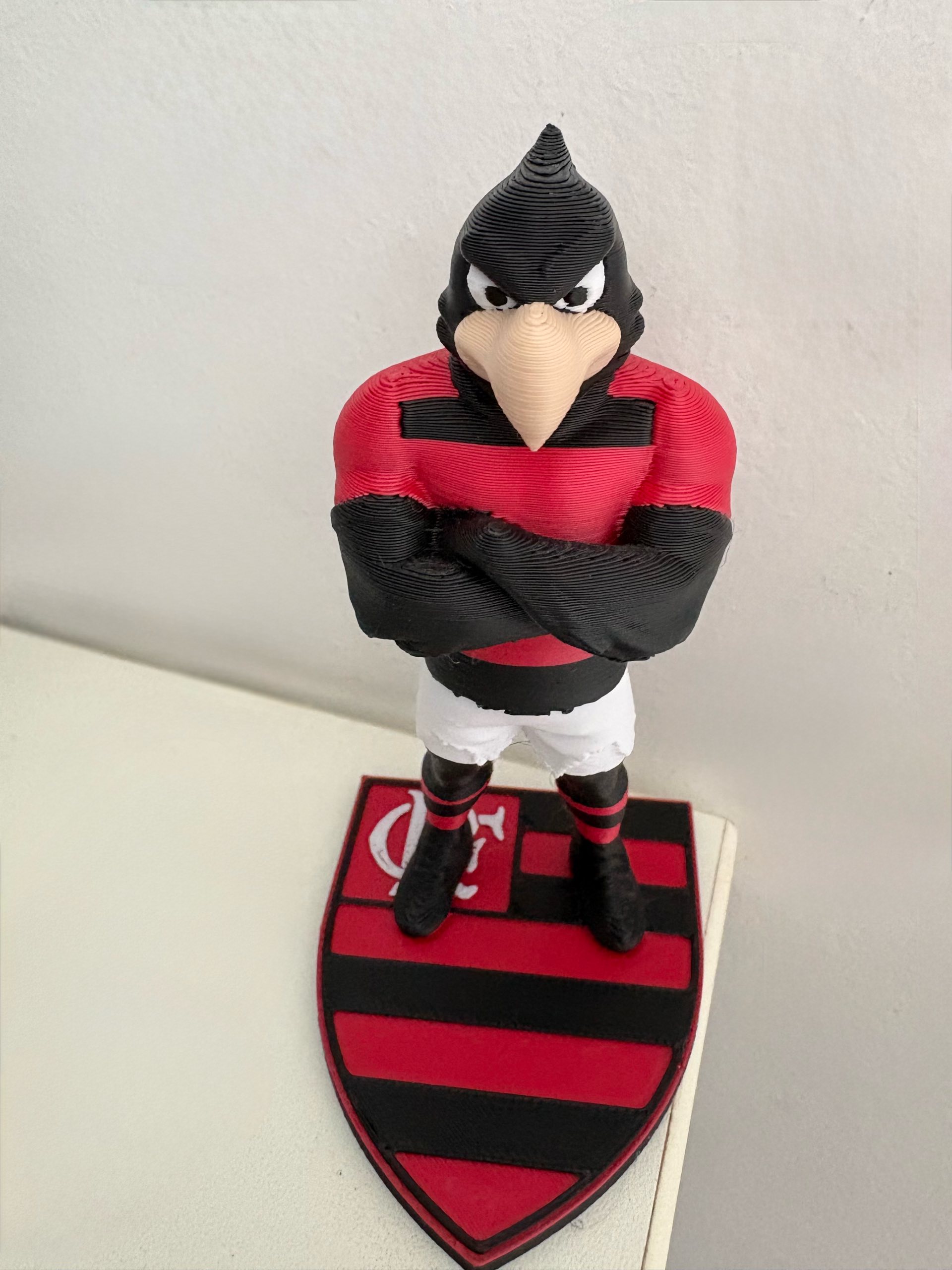 Flamengo Mascot 3D Model – Work in Progress - Free 3D Print Model