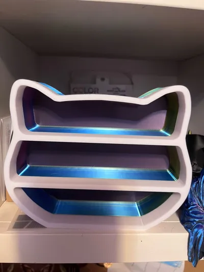 Hello Kitty shelf, ornament - Free 3D Print Model - MakerWorld