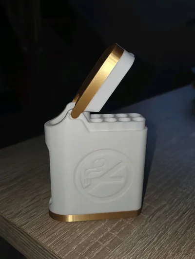 Cigarette & Lighter Case - Bic and 8 Smokes locks - Free 3D Print Model ...