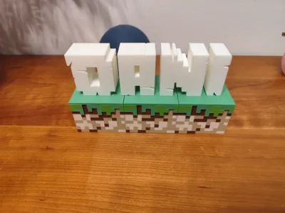 Minecraft Lettering - the perfect gift for minecraft fans - No MMU ...