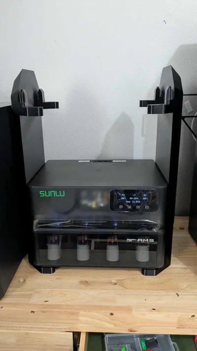 AMS & AMS 2 Pro Modular Rack - Build your tower - Free 3D Print Model ...