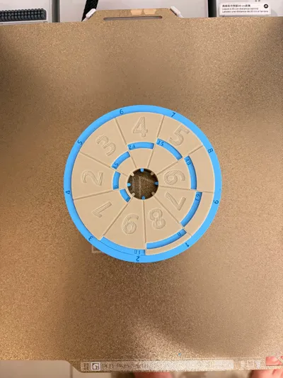 Multiplication Table Fidget Spinner - Free 3D Print Model - MakerWorld