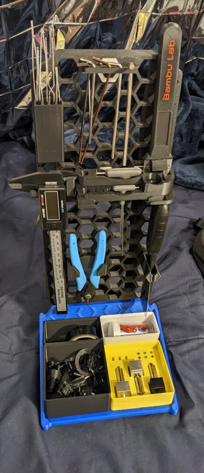 Gridfinity bin - for A1 extreuders and filament cutters by ...