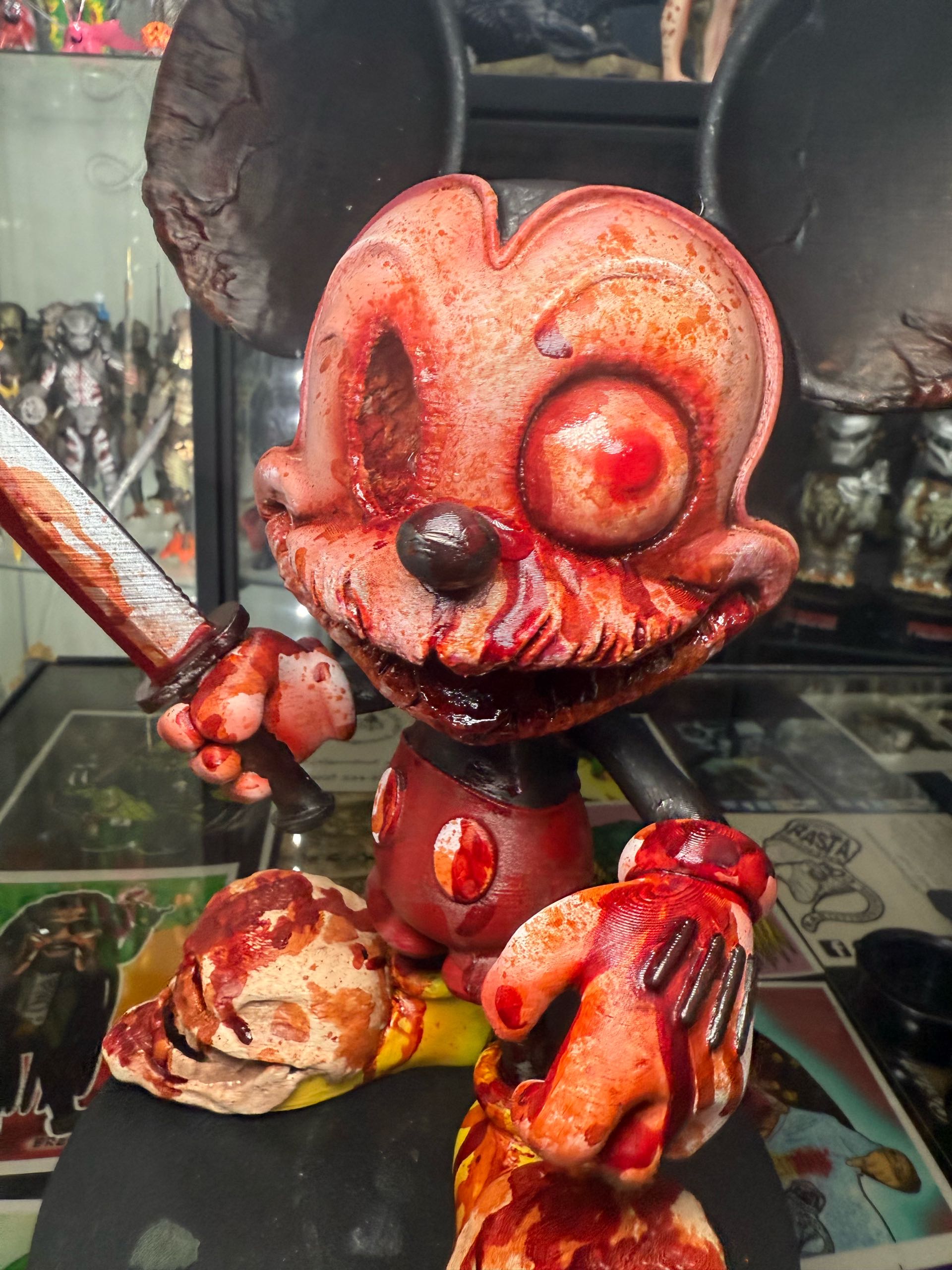 Mikey Mouse – Creepy (Zombie) Edition - Free 3D Print Model