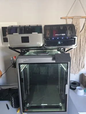 K2 Cfs Riser Creality K2 Plus Dual CFS Riser - Free 3D Print Model - MakerWorld