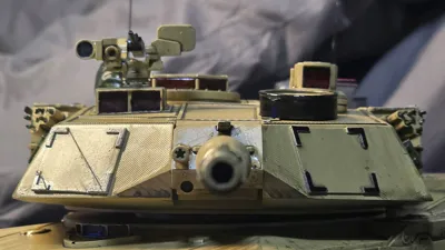 Modellino Carro Armato M1A2 Abrams SEP V2 ARTISAN 1:72 - Plastica Dipinto E Finito - Foto 3