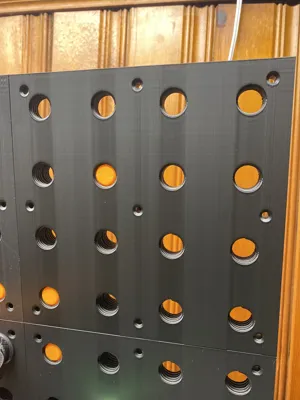 Threaded Pegboard Panels by Carman3D - MakerWorld