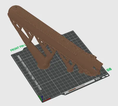 Anakin Skywalker PodRacer Engine - Section Cutout - Free 3D Print Model ...