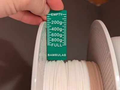 RFMT - Remaining Filament Measuring Tool - Free 3D Print Model - MakerWorld