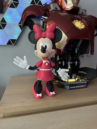 Minnie multipart - Free 3D Print Model - MakerWorld