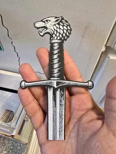 Dekoratif Kitap Sayfa İşaretçisi, Özel Tasarım Jon Snow Koleksiyonluk Biblo, Hediyelik Süs