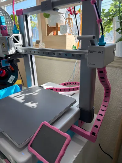 Bambu Lab A1 Side Drag Chain Z-Axis Drag Chain - Free 3D Print Model ...