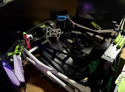 Sim Racing Roll Cage - Free 3D Print Model - MakerWorld
