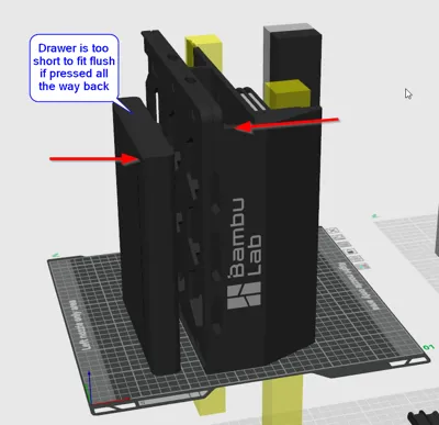 H Series AMS Riser Plus HT - V2 - H2Dual AMS Mini - Free 3D Print Model ...