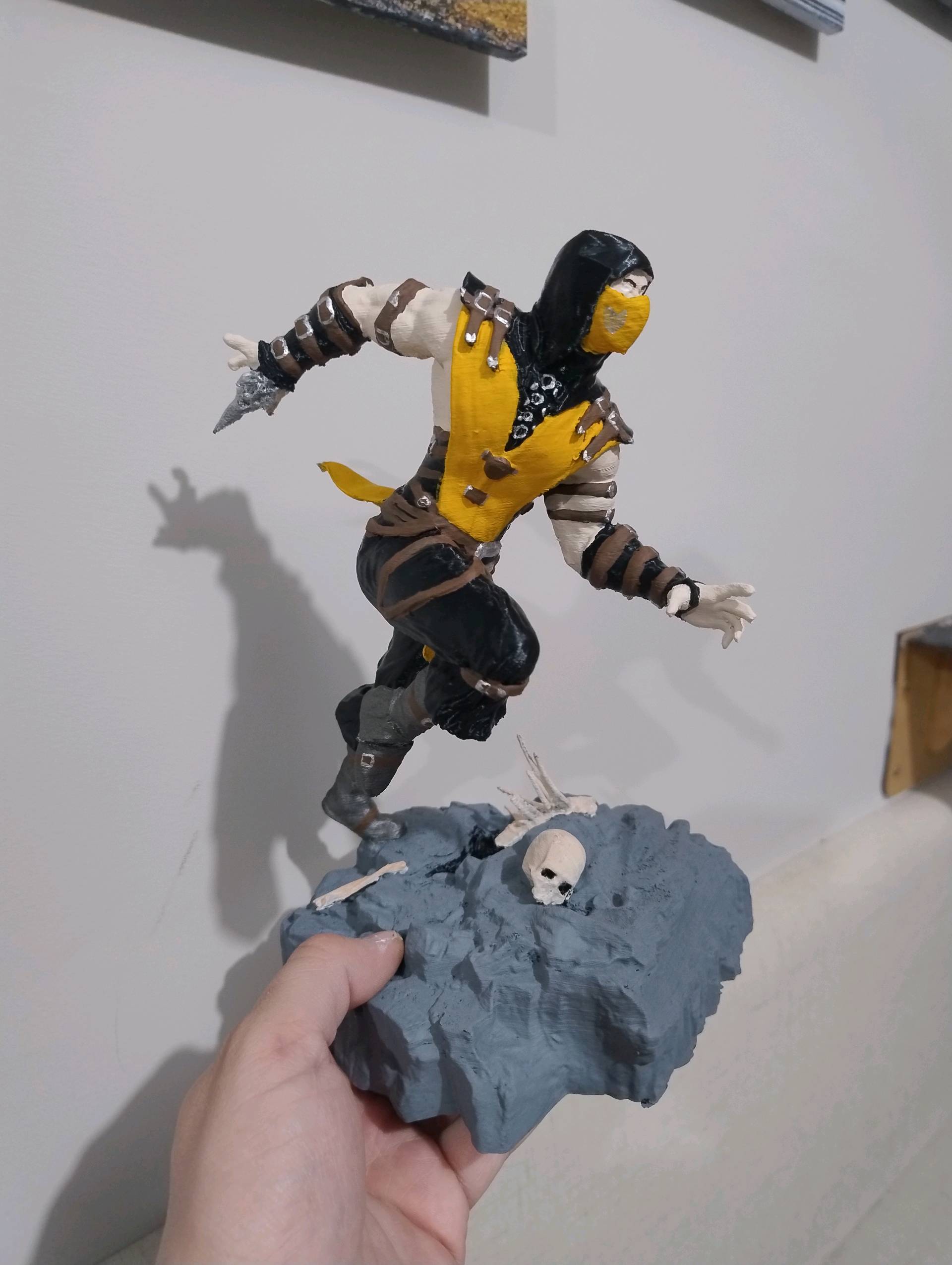 Mortal Kombat X Collector's Edition Scorpion Statue - Free 3D