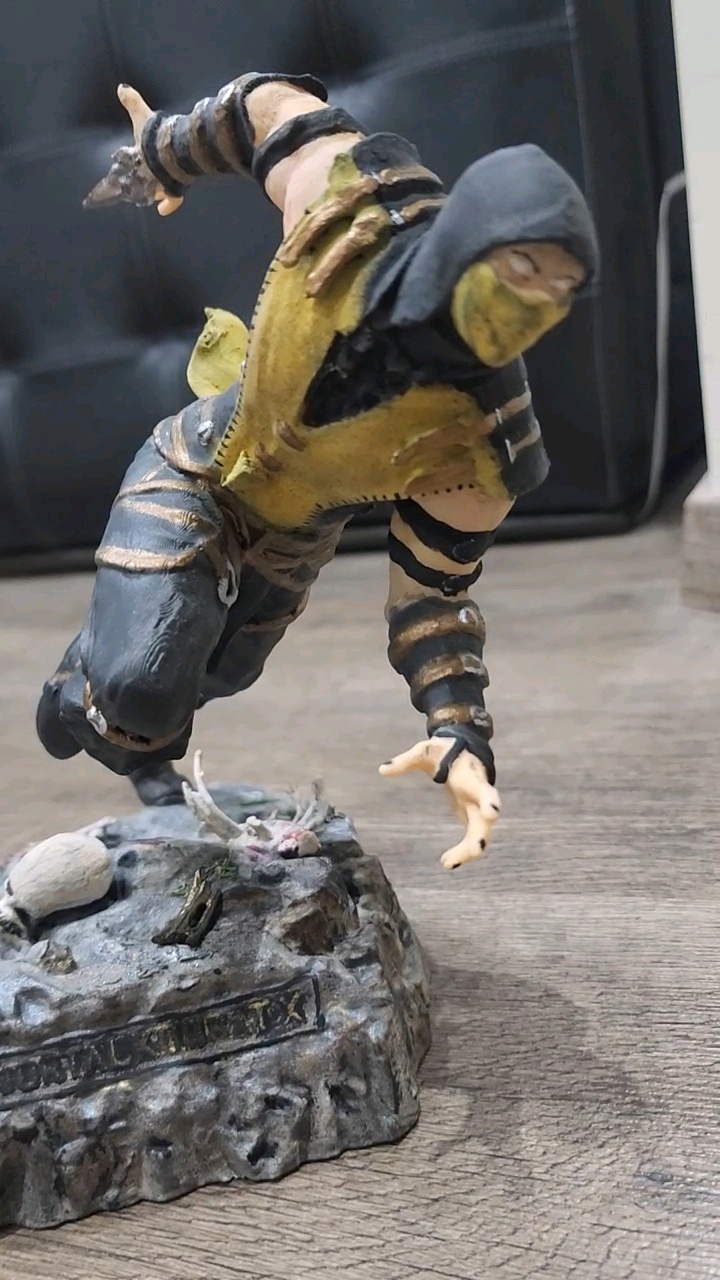 Mortal Kombat X Collector's Edition Scorpion Statue - Free 3D
