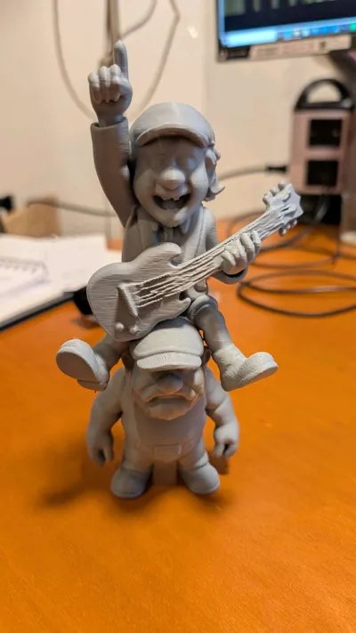 Brian the Dwarf with Angus by Lemmy3DPrint MakerWorld: Download Free 3D ...