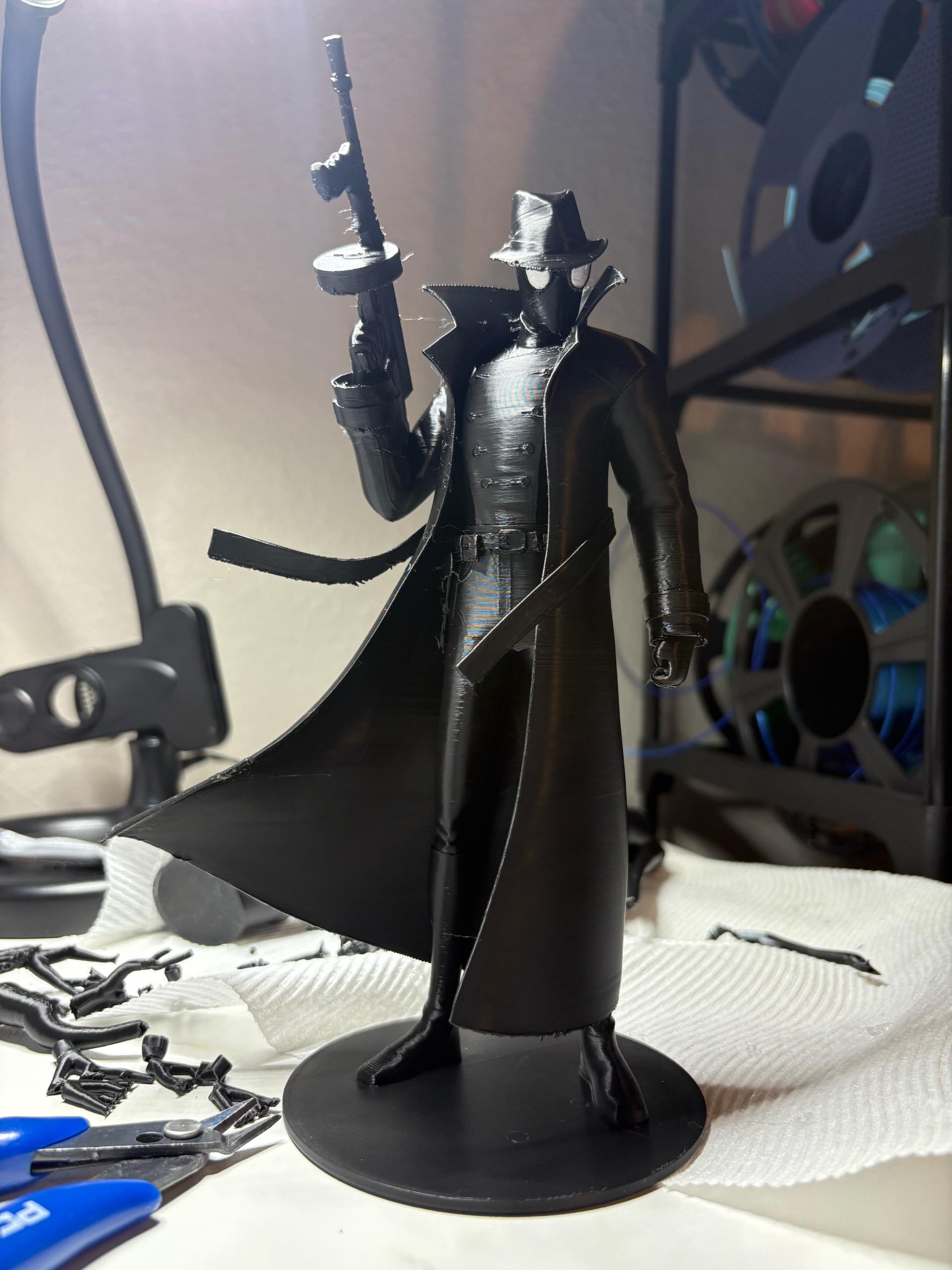 Spider Noir - Free 3D Print Model - MakerWorld Spider Noir - Free 3D Print Model - MakerWorld