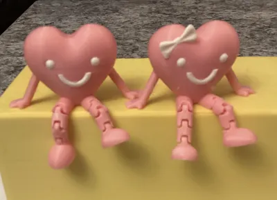 Smiling Flexi Heart Remixed by HIY12002 MakerWorld: Download Free 3D Models