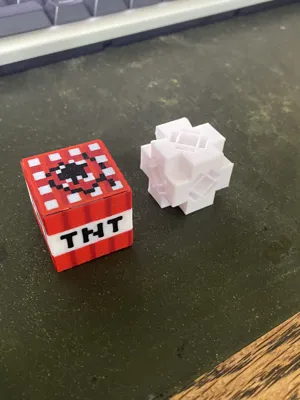 PrintCraft: Minecraft Magnetic Blocks - Free 3D Print Model - MakerWorld