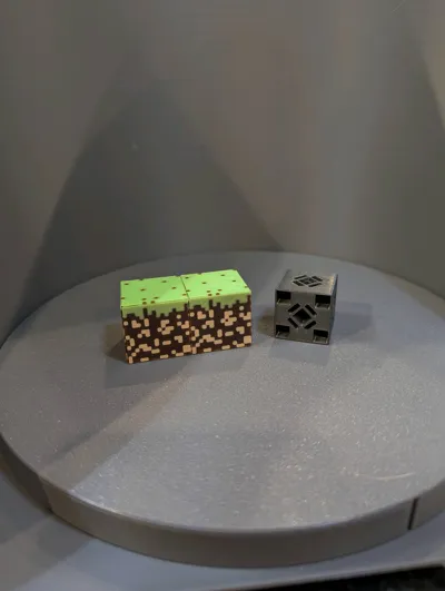 PrintCraft: Minecraft Magnetic Blocks - Free 3D Print Model - MakerWorld