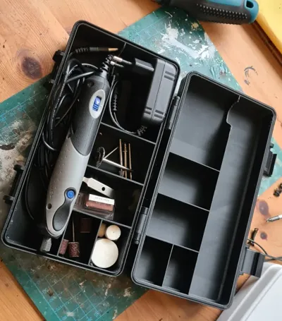 Dremel Lite Box (rugged) Remixed by schiko MakerWorld