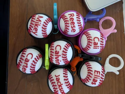 Baseball Fidget Clicker by TeamGraphika MakerWorld: Download Free 3D Models